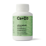 Ultra Nature Calcium + Vitamin D3 - 100 Tabs