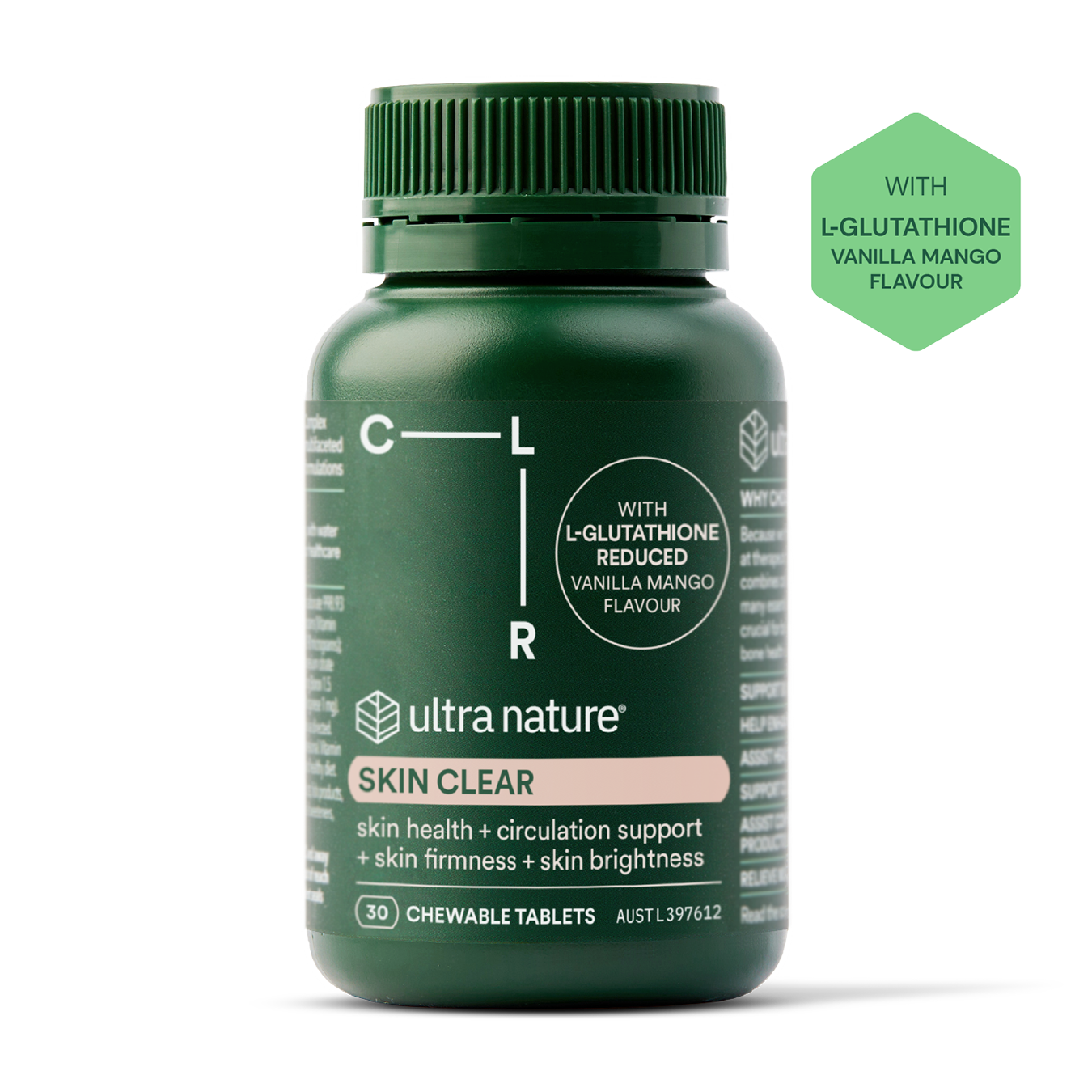 Ultra Nature Skin Clear 30 Chewable Lozenges