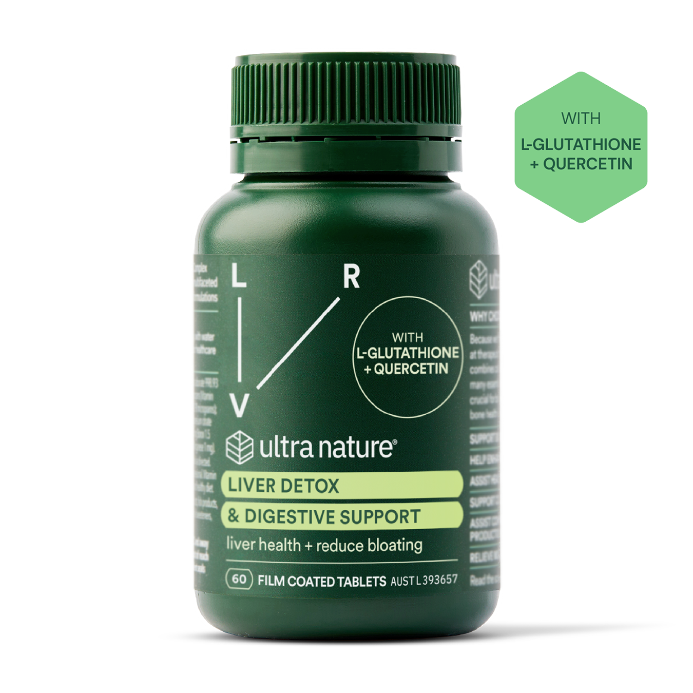 Ultra Nature Liver Detox & Digestive Support 60 Tabs
