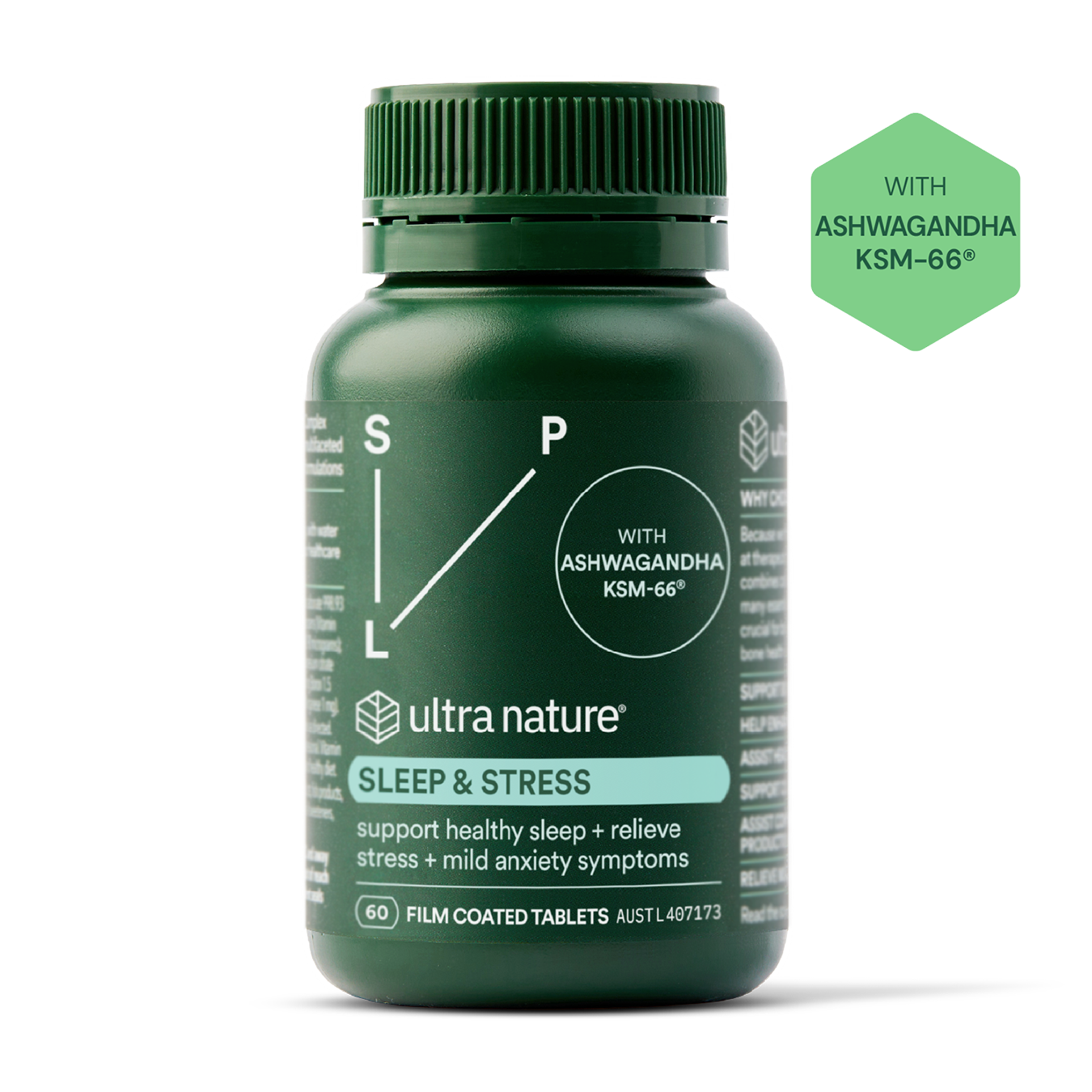 Ultra Nature Sleep & Stress 60 Tabs